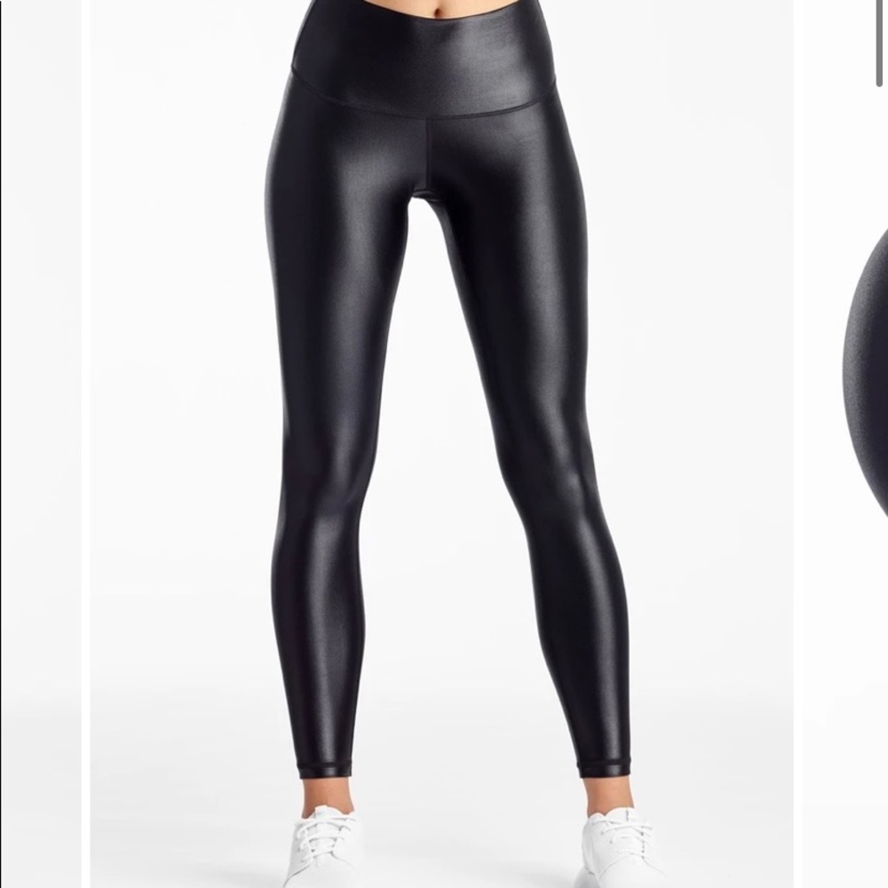 DYI shine black leggings